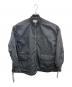 BEARDSLEY（ビアズリー）の古着「フレアMA-1ブルゾン」｜ブラック