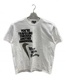 BLACK COMME des GARCONS×NIKE（ブラックコムデギャルソン×ナイキ）の古着「Tシャツ」｜ホワイト