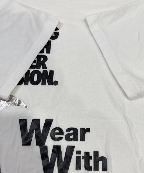 BLACK COMME des GARCONS（ブラックコムデギャルソン）BLACK COMME des GARCONS (ブラックコムデギャルソン) NIKE (ナイキ) Tシャツ ホワイト サイズ:Sの古着・服飾アイテム