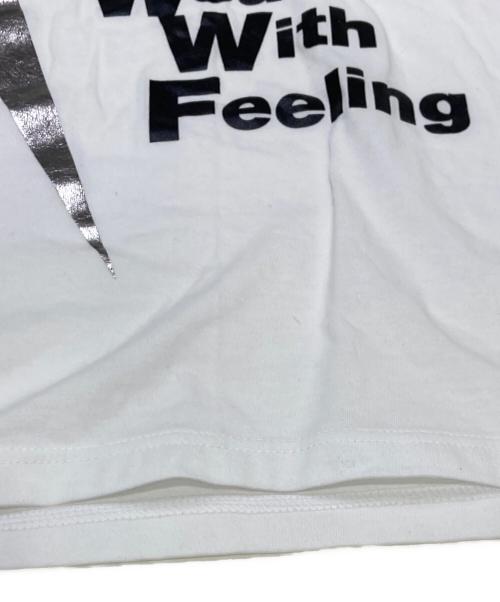 BLACK COMME des GARCONS（ブラックコムデギャルソン）BLACK COMME des GARCONS (ブラックコムデギャルソン) NIKE (ナイキ) Tシャツ ホワイト サイズ:Sの古着・服飾アイテム