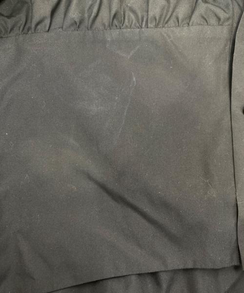 noir kei ninomiya（ノワール ケイ ニノミヤ）noir kei ninomiya (ノワール ケイ ニノミヤ) 綿ブロードフーディーブラウス ブラック サイズ:Sの古着・服飾アイテム