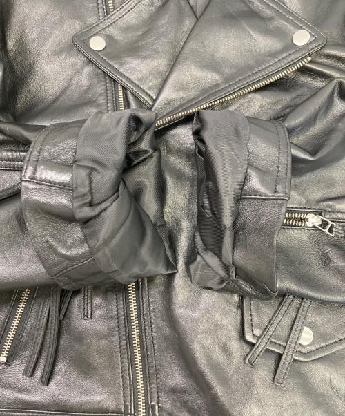 MAISON SPECIAL（メゾンスペシャル）MAISON SPECIAL (メゾンスペシャル) Leather Riders Jacket ブラック サイズ:36の古着・服飾アイテム