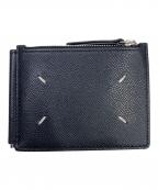 Maison Margielaメゾンマルジェラ）の古着「グレインレザー マネークリップ」｜ブラック