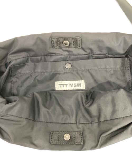 TTT MSW（ティー）TTT MSW (ティー) ショルダーバッグ ブラックの古着・服飾アイテム