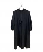 ADOREアドーア）の古着「ベーシックアムンゼンワンピース」｜ブラック
