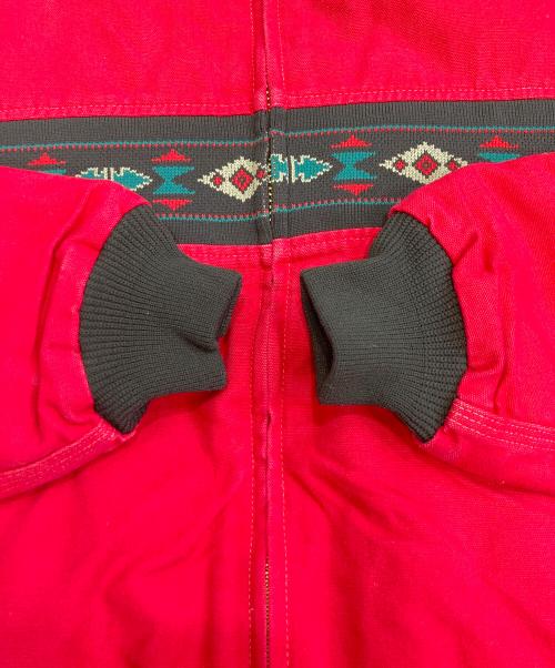 CarHartt（カーハート）CarHartt (カーハート) サンタフェジャケット レッド サイズ:Lの古着・服飾アイテム