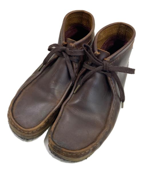 CLARKS（クラークス）CLARKS (クラークス) ワラビーシューズ ブラウン サイズ:27.5㎝の古着・服飾アイテム