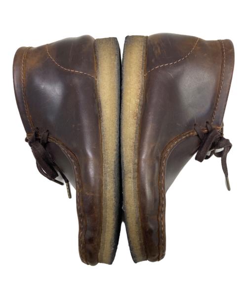 CLARKS（クラークス）CLARKS (クラークス) ワラビーシューズ ブラウン サイズ:27.5㎝の古着・服飾アイテム