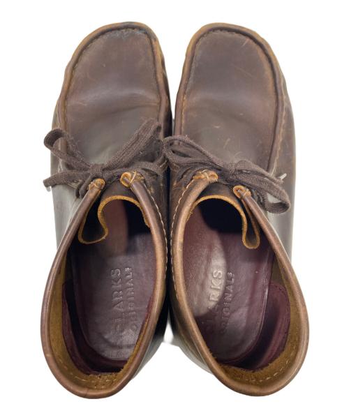 CLARKS（クラークス）CLARKS (クラークス) ワラビーシューズ ブラウン サイズ:27.5㎝の古着・服飾アイテム