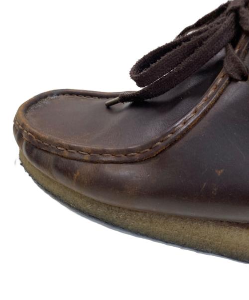 CLARKS（クラークス）CLARKS (クラークス) ワラビーシューズ ブラウン サイズ:27.5㎝の古着・服飾アイテム