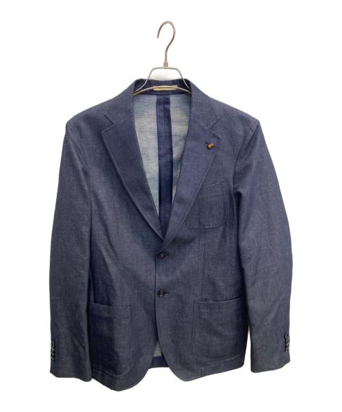 LATORRE（ラトーレ）LATORRE (ラトーレ) テーラードジャケット インディゴ サイズ:48の古着・服飾アイテム