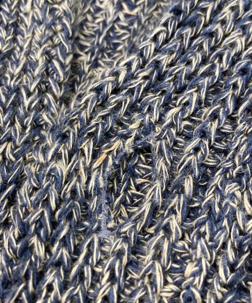 Drumohr（ドルモア）Drumohr (ドルモア) リネン混ショールカラーカーディガン ネイビー サイズ:50の古着・服飾アイテム