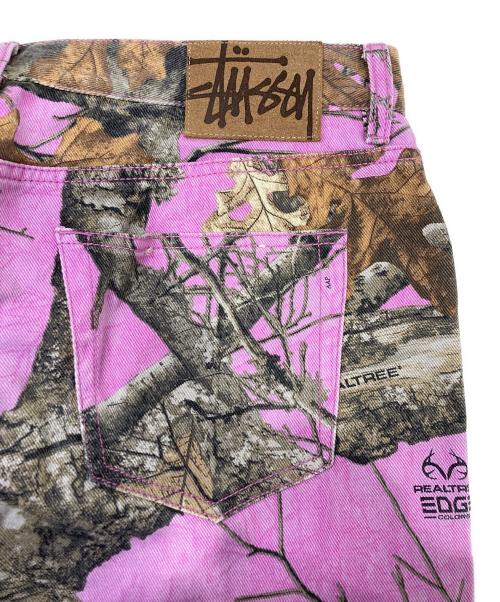 stussy（ステューシー）stussy (ステューシー) リアルツリーデニムパンツ ピンク サイズ:W30の古着・服飾アイテム