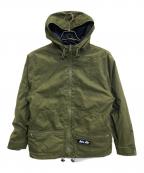 ARKAIRアークエアー）の古着「フーデッドジャケット」｜カーキ