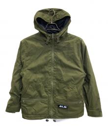 ARKAIR（アークエアー）の古着「フーデッドジャケット」｜カーキ