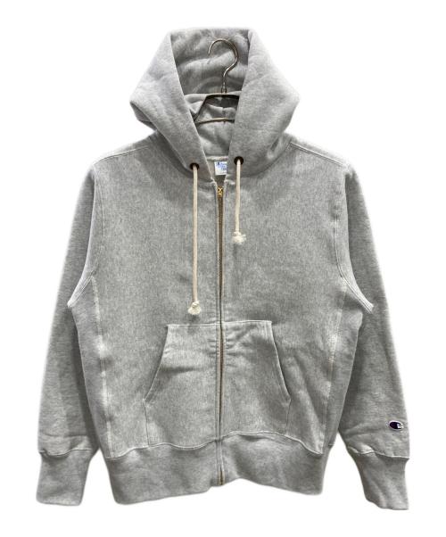 Champion（チャンピオン）Champion (チャンピオン) リバースウィーブジップパーカー グレー サイズ:Lの古着・服飾アイテム