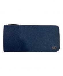 PORTER（ポーター）の古着「長財布」｜ネイビー