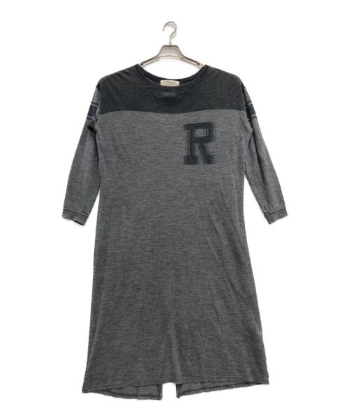 REMI RELIEF（レミレリーフ）REMI RELIEF (レミレリーフ) リネンワンピ－ス グレー サイズ:FREEの古着・服飾アイテム