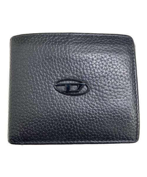 DIESEL（ディーゼル）DIESEL (ディーゼル) 2つ折り財布 ブラックの古着・服飾アイテム