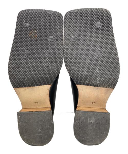 KOJI KUGA（コージ・クガ）KOJI KUGA (コージ・クガ) レザーシューズ ブラック サイズ:27㎝の古着・服飾アイテム