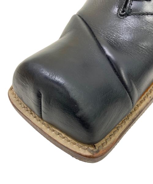 KOJI KUGA（コージ・クガ）KOJI KUGA (コージ・クガ) レザーシューズ ブラック サイズ:27㎝の古着・服飾アイテム