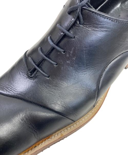 KOJI KUGA（コージ・クガ）KOJI KUGA (コージ・クガ) レザーシューズ ブラック サイズ:27㎝の古着・服飾アイテム