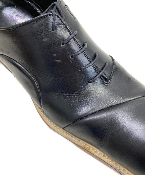 KOJI KUGA（コージ・クガ）KOJI KUGA (コージ・クガ) レザーシューズ ブラック サイズ:27㎝の古着・服飾アイテム