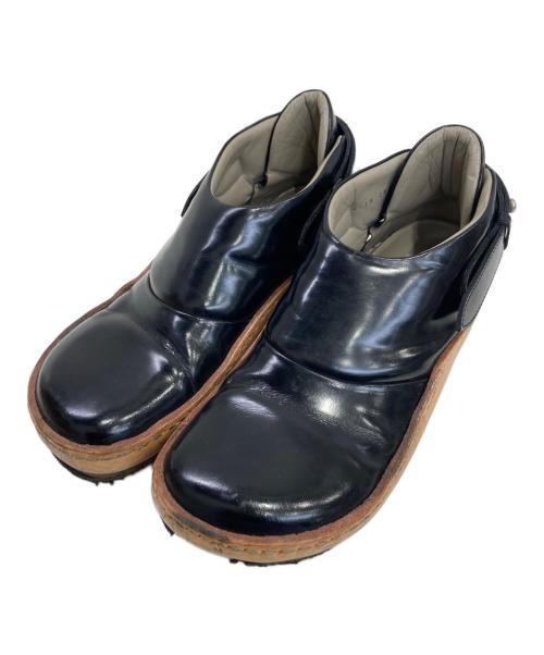 MIHARA YASUHIRO（ミハラヤスヒロ）MIHARA YASUHIRO (ミハラヤスヒロ) レザーシューズ ブラック サイズ:26.5㎝の古着・服飾アイテム
