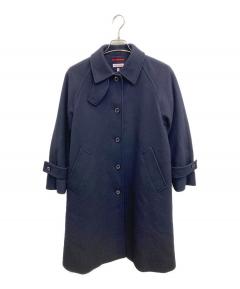 中古・古着通販】YLEVE (イレーヴ) メルトンウールノーカラーコート