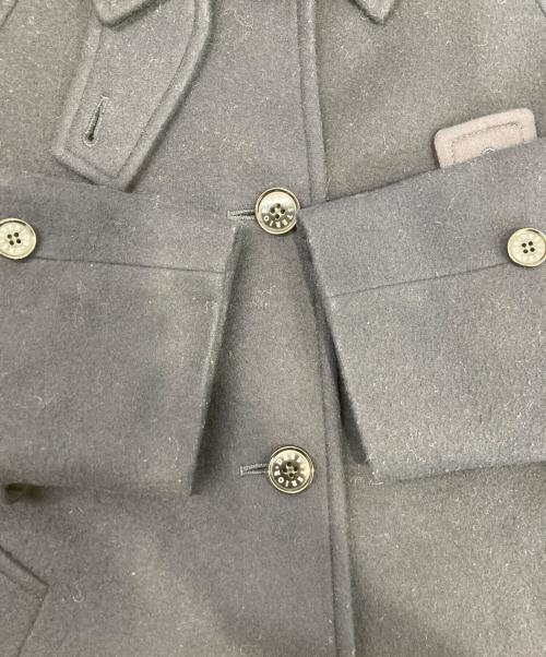 DRESSTERIOR（ドレステリア）DRESSTERIOR (ドレステリア) Super110sウールAラインステンカラーコート ネイビー サイズ:36の古着・服飾アイテム