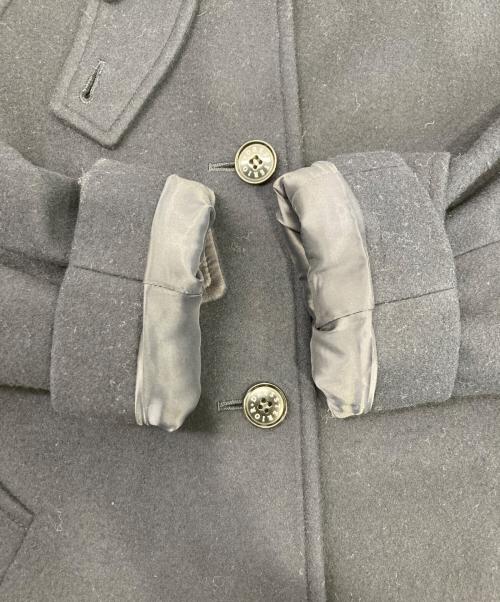 DRESSTERIOR（ドレステリア）DRESSTERIOR (ドレステリア) Super110sウールAラインステンカラーコート ネイビー サイズ:36の古着・服飾アイテム