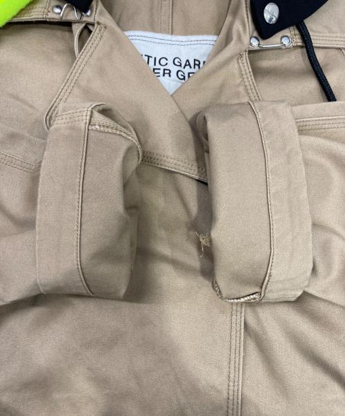 DIESEL（ディーゼル）DIESEL (ディーゼル) フーデッドトレンチコート ベージュ サイズ:表記無しの古着・服飾アイテム
