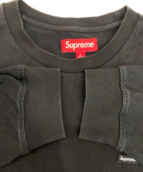 SUPREME（シュプリーム）SUPREME (シュプリーム) Small Box L/S Tee ブラック サイズ:Lの古着・服飾アイテム