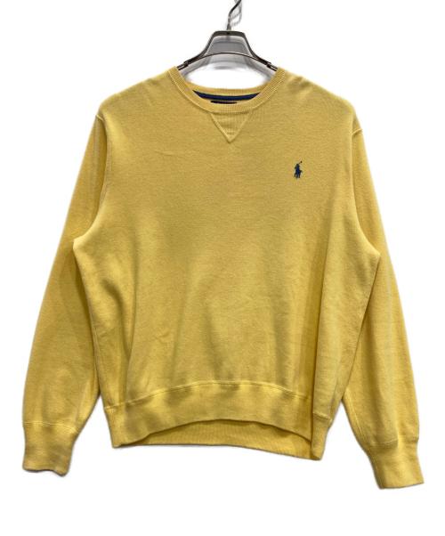 POLO RALPH LAUREN（ポロ・ラルフローレン）POLO RALPH LAUREN (ポロ・ラルフローレン) ニット イエロー サイズ:XLの古着・服飾アイテム