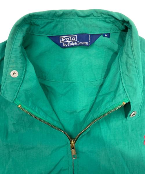 POLO RALPH LAUREN（ポロ・ラルフローレン）POLO RALPH LAUREN (ポロ・ラルフローレン) ナイロンジャケット グリーン サイズ:Mの古着・服飾アイテム