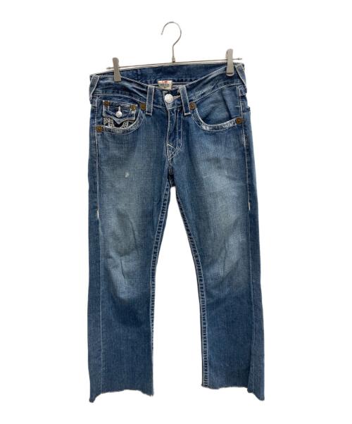 TRUE RELIGION（トゥルー レリジョン）TRUE RELIGION (トゥルー レリジョン) デニムパンツ ブルー サイズ: 73.5cm (W29)の古着・服飾アイテム
