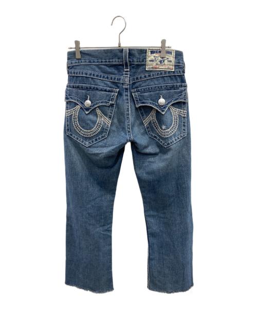 TRUE RELIGION（トゥルー レリジョン）TRUE RELIGION (トゥルー レリジョン) デニムパンツ ブルー サイズ: 73.5cm (W29)の古着・服飾アイテム