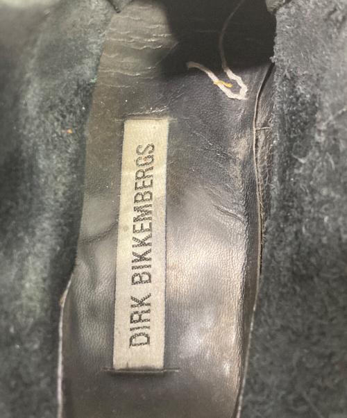 DIRK BIKKEMBERGS（ダークビッケンバーグ）DIRK BIKKEMBERGS (ダークビッケンバーグ) ワイヤーブーツ ブラック サイズ:41の古着・服飾アイテム