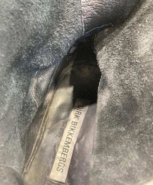 DIRK BIKKEMBERGS（ダークビッケンバーグ）DIRK BIKKEMBERGS (ダークビッケンバーグ) ワイヤーブーツ ブラック サイズ:41の古着・服飾アイテム