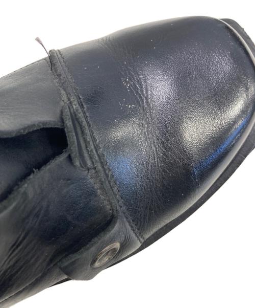 DIRK BIKKEMBERGS（ダークビッケンバーグ）DIRK BIKKEMBERGS (ダークビッケンバーグ) ワイヤーブーツ ブラック サイズ:41の古着・服飾アイテム