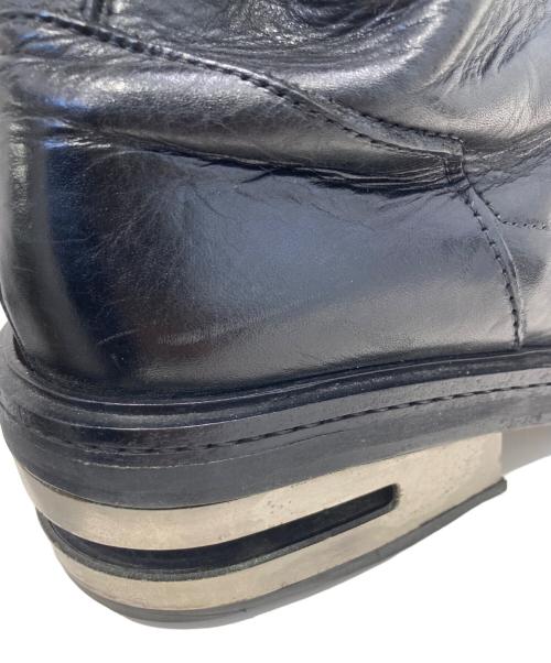 DIRK BIKKEMBERGS（ダークビッケンバーグ）DIRK BIKKEMBERGS (ダークビッケンバーグ) ワイヤーブーツ ブラック サイズ:41の古着・服飾アイテム