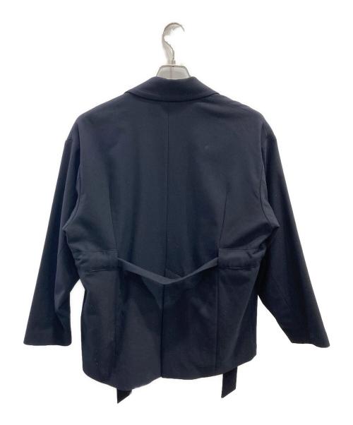 CLANE（クラネ）CLANE (クラネ) 2WAY BELT TAILORED JACKET ネイビー サイズ:1の古着・服飾アイテム