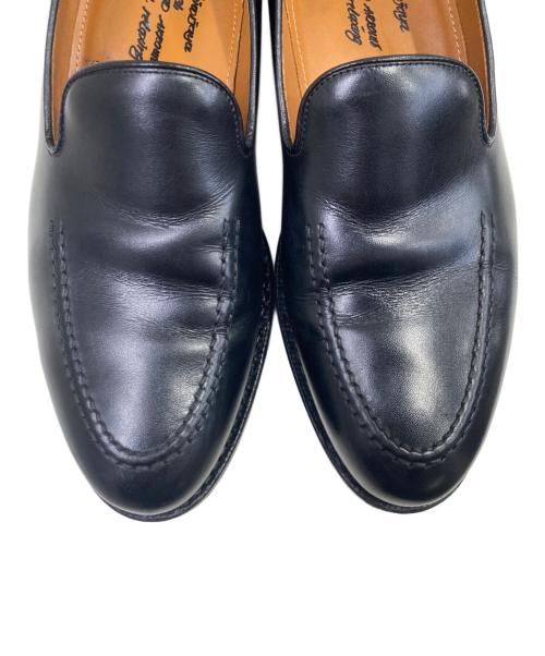 Jalan Sriwijaya（ジャランスリウァヤ）Jalan Sriwijaya (ジャランスリウァヤ) U.A. GreenLabelRelaxing (ユナイテッドアローズグリーンレーベル リラクシング) ローファー ブラック サイズ:40の古着・服飾アイテム