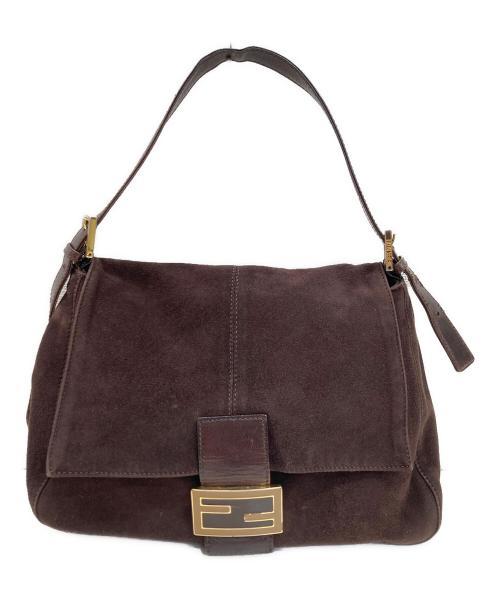 FENDI（フェンディ）FENDI (フェンディ) ショルダーバッグ ブラウンの古着・服飾アイテム