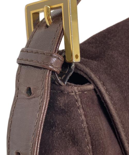 FENDI（フェンディ）FENDI (フェンディ) ショルダーバッグ ブラウンの古着・服飾アイテム