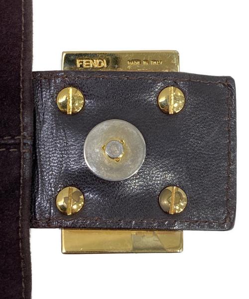 FENDI（フェンディ）FENDI (フェンディ) ショルダーバッグ ブラウンの古着・服飾アイテム