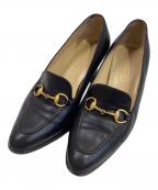 GUCCIグッチ）の古着「ローファー」｜ブラウン