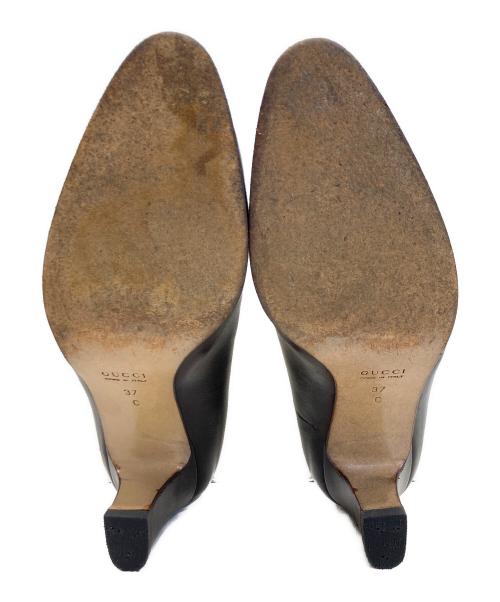 GUCCI（グッチ）GUCCI (グッチ) ローファー ブラウン サイズ:37の古着・服飾アイテム