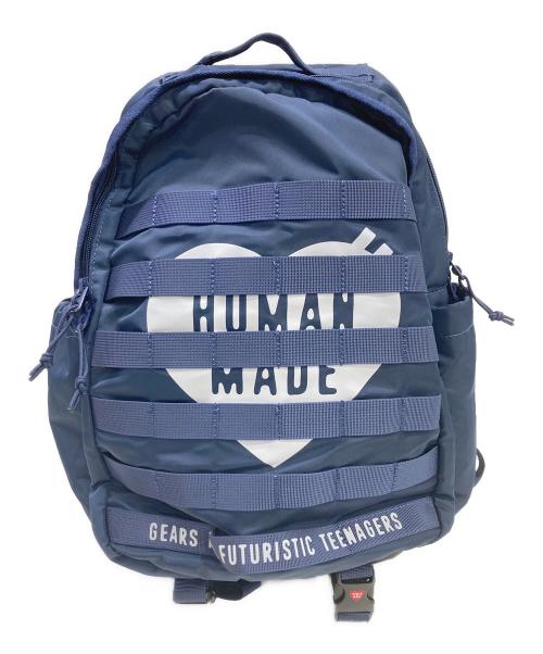 HUMAN MADE（ヒューマンメイド）HUMAN MADE (ヒューマンメイド) リュック ネイビーの古着・服飾アイテム