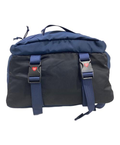 HUMAN MADE（ヒューマンメイド）HUMAN MADE (ヒューマンメイド) リュック ネイビーの古着・服飾アイテム